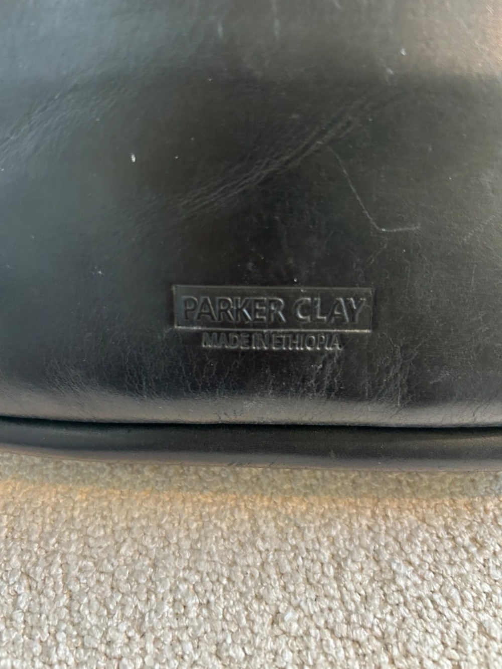 Parker Clay Desta Full-Grain Leather Belt Bag – Black - Picture 3 of 7